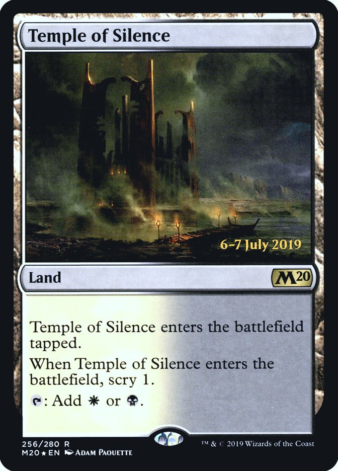 Temple of Silence  [Core Set 2020 Prerelease Promos] | Impulse Games and Hobbies