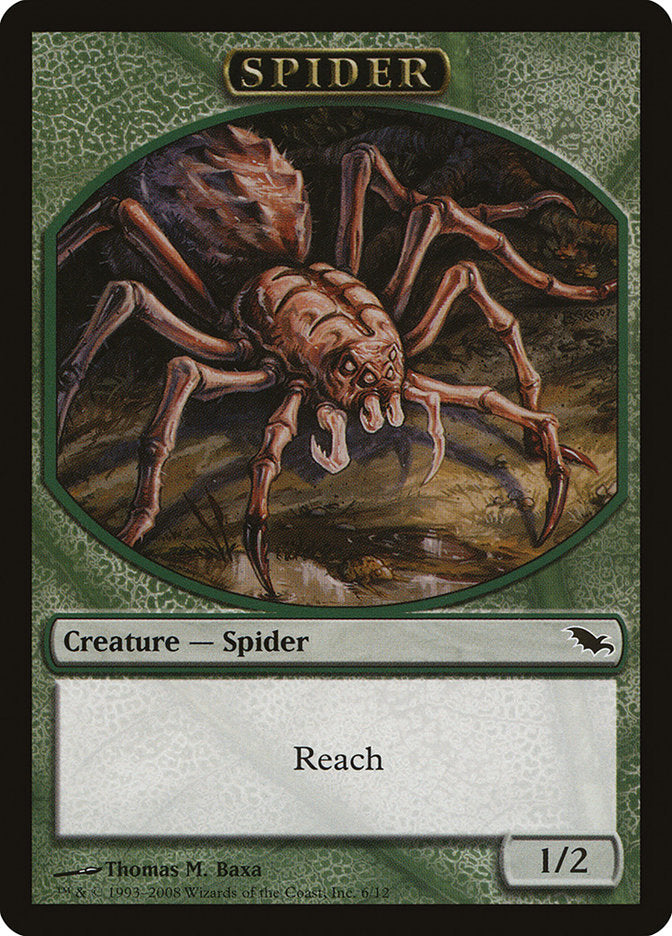 Spider Token [Shadowmoor Tokens] | Impulse Games and Hobbies