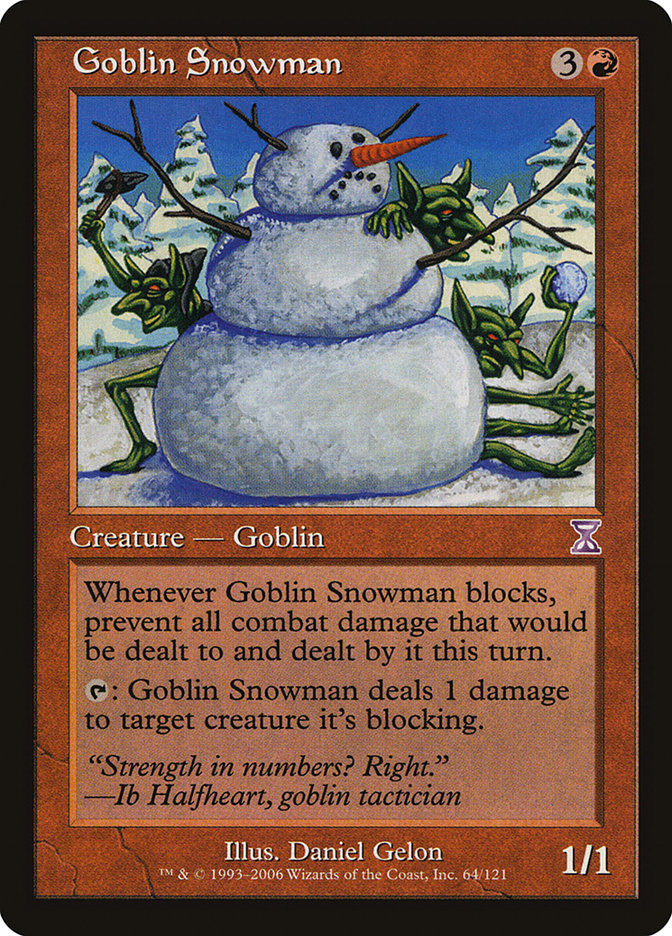 Goblin Snowman [Time Spiral Timeshifted] | Impulse Games and Hobbies