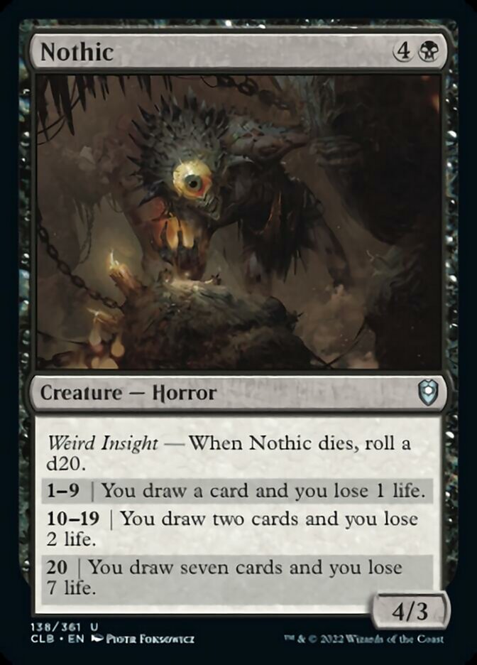 Nothic [Commander Legends: Battle for Baldur's Gate] | Impulse Games and Hobbies