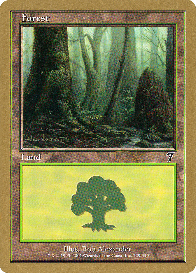 Forest (jt329) (Jan Tomcani) [World Championship Decks 2001] | Impulse Games and Hobbies
