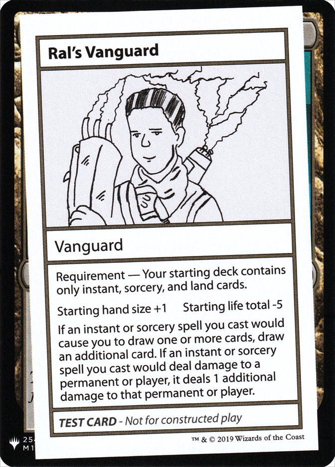 Ral's Vanguard [Mystery Booster Playtest Cards] | Impulse Games and Hobbies