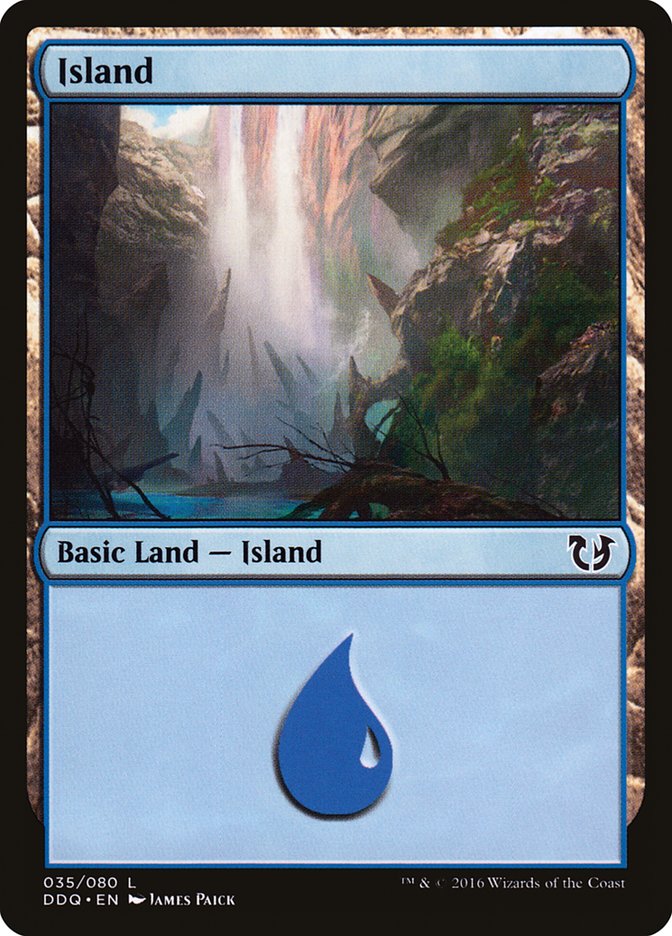 Island (35) [Duel Decks: Blessed vs. Cursed] | Impulse Games and Hobbies