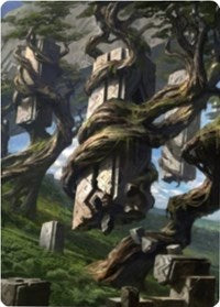 Forest 2 Art Card [Zendikar Rising Art Series] | Impulse Games and Hobbies