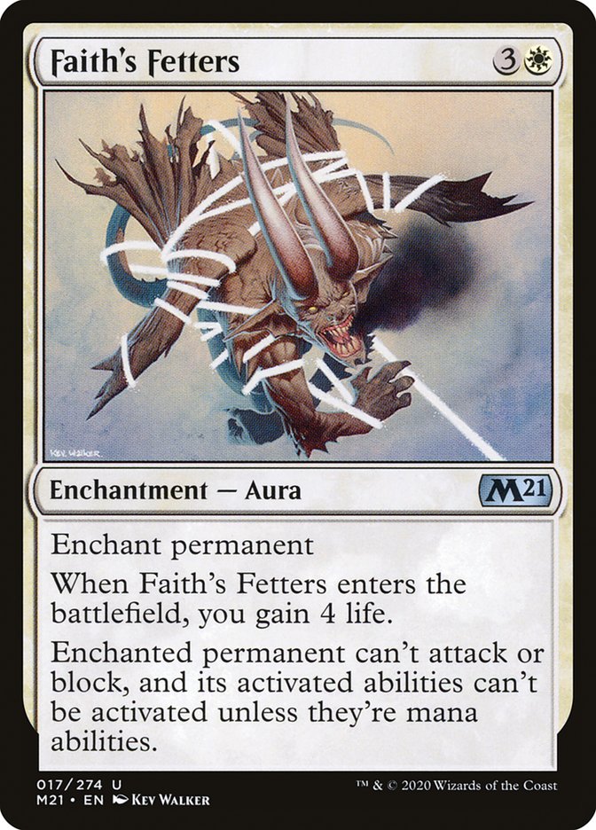 Faith's Fetters [Core Set 2021] | Impulse Games and Hobbies