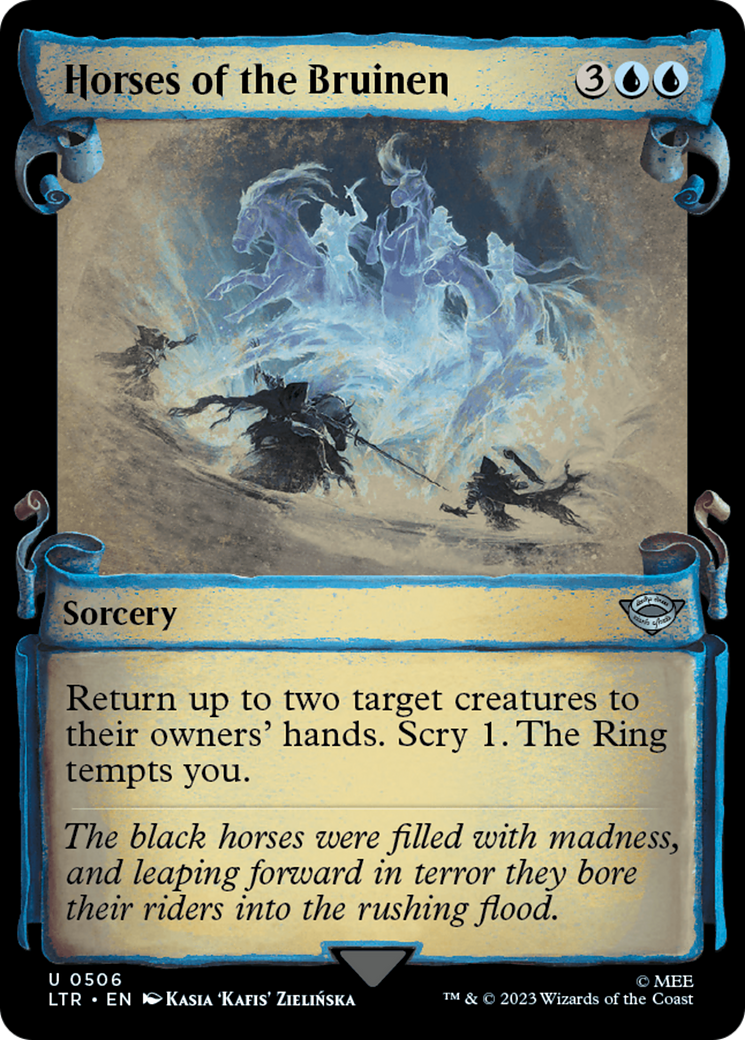 Horses of the Bruinen [The Lord of the Rings: Tales of Middle-Earth Showcase Scrolls] | Impulse Games and Hobbies