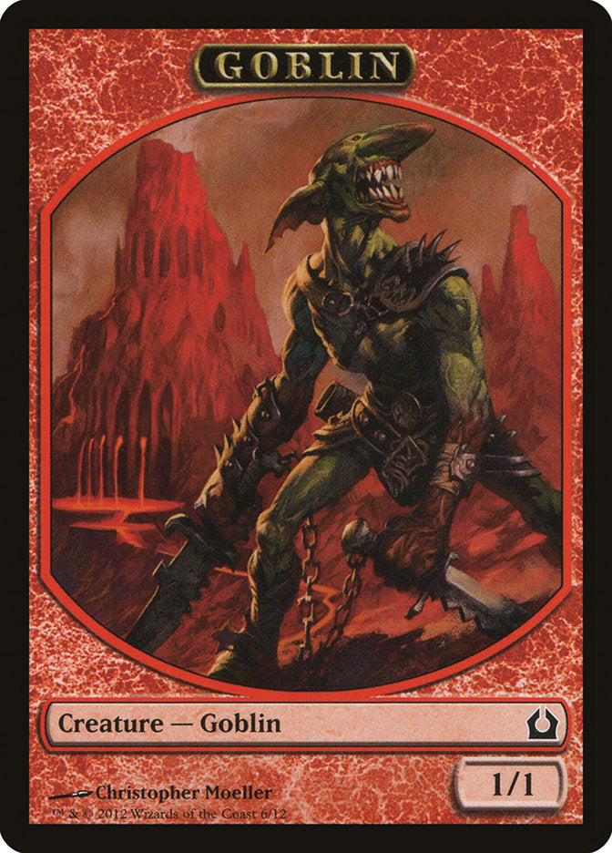 Goblin Token [Return to Ravnica Tokens] | Impulse Games and Hobbies