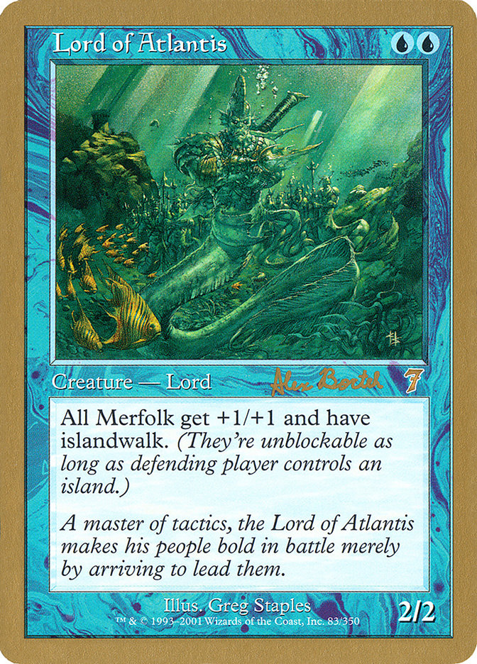 Lord of Atlantis (Alex Borteh) [World Championship Decks 2001] | Impulse Games and Hobbies