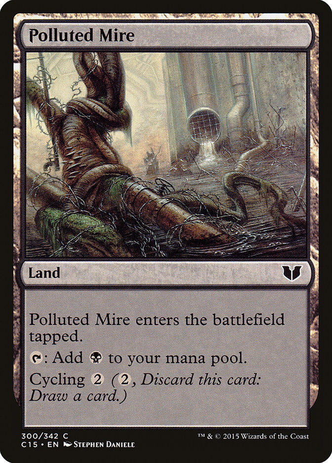 Polluted Mire [Commander 2015] | Impulse Games and Hobbies