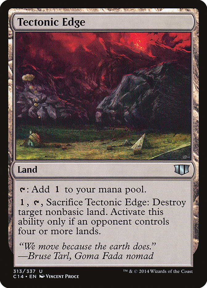Tectonic Edge [Commander 2014] | Impulse Games and Hobbies