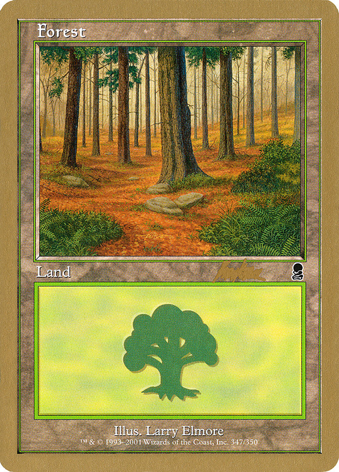 Forest (bk347) (Brian Kibler) [World Championship Decks 2002] | Impulse Games and Hobbies