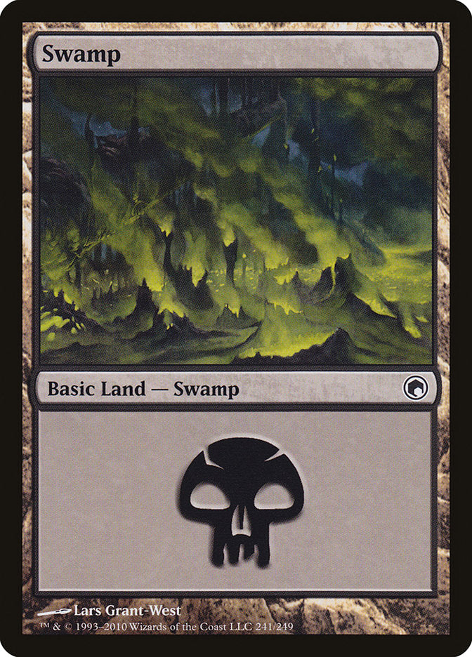 Swamp (241) [Scars of Mirrodin] | Impulse Games and Hobbies