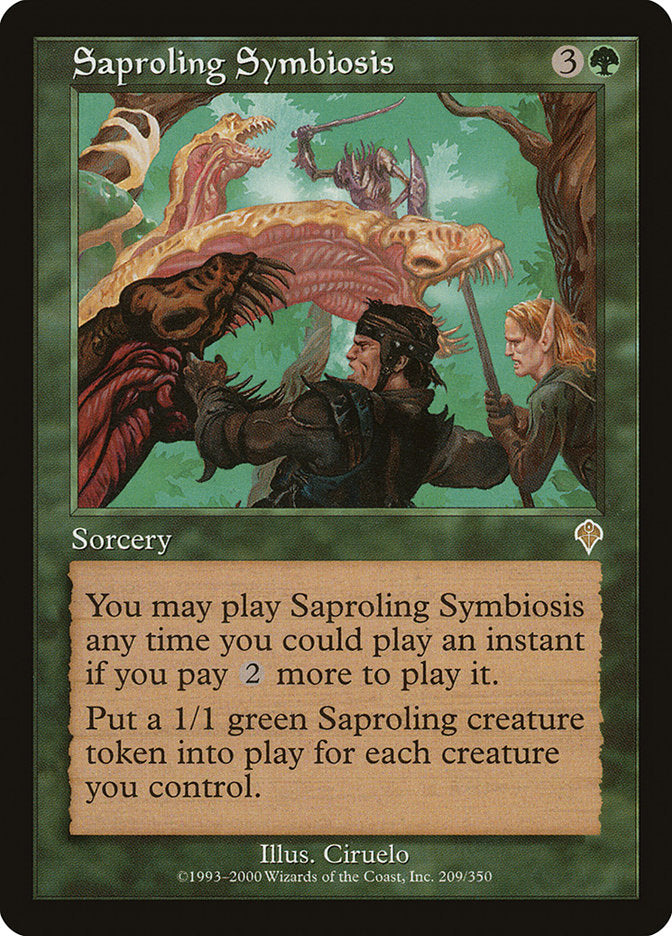Saproling Symbiosis [Invasion] | Impulse Games and Hobbies