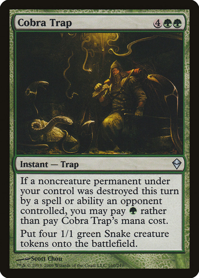 Cobra Trap [Zendikar] | Impulse Games and Hobbies