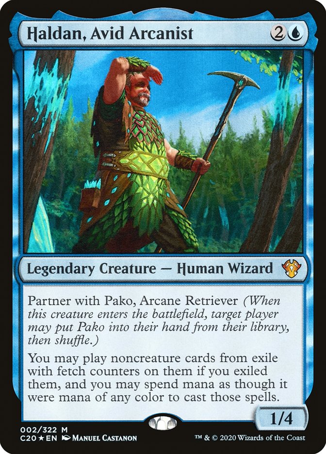 Haldan, Avid Arcanist [Commander 2020] | Impulse Games and Hobbies
