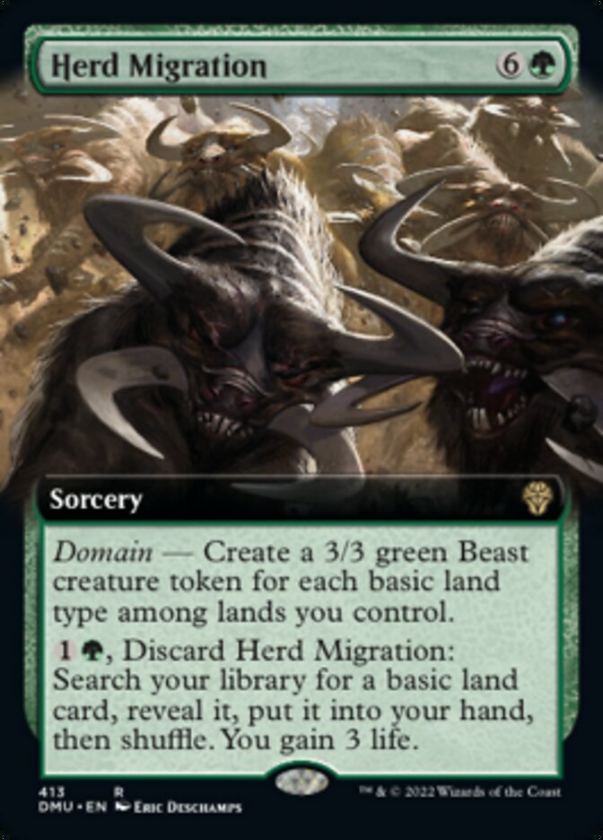 Herd Migration (Extended Art) [Dominaria United] | Impulse Games and Hobbies