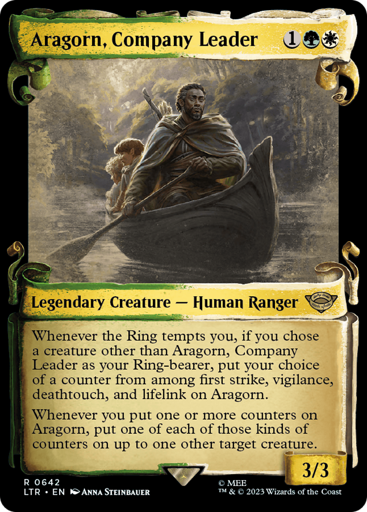 Aragorn, Company Leader [The Lord of the Rings: Tales of Middle-Earth Showcase Scrolls] | Impulse Games and Hobbies