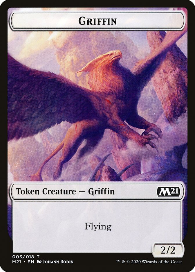 Griffin Token [Core Set 2021 Tokens] | Impulse Games and Hobbies