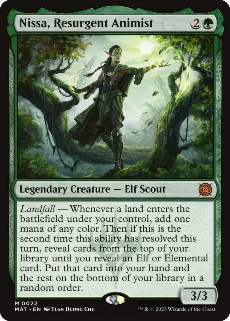 Nissa, Resurgent Animist [March of the Machine: The Aftermath] | Impulse Games and Hobbies