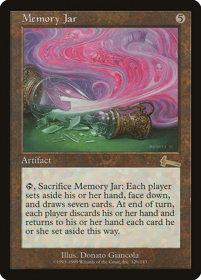 Memory Jar [Urza's Legacy] | Impulse Games and Hobbies