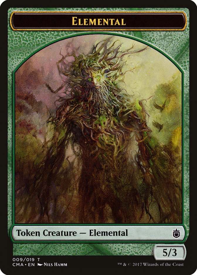 Elemental Token [Commander Anthology Tokens] | Impulse Games and Hobbies