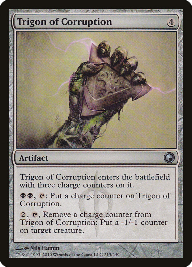 Trigon of Corruption [Scars of Mirrodin] | Impulse Games and Hobbies