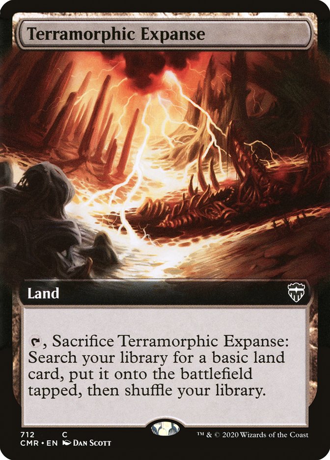 Terramorphic Expanse (Extended Art) [Commander Legends] | Impulse Games and Hobbies