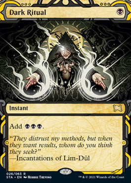 Dark Ritual  (Etched Foil) [Strixhaven Mystical Archive] | Impulse Games and Hobbies