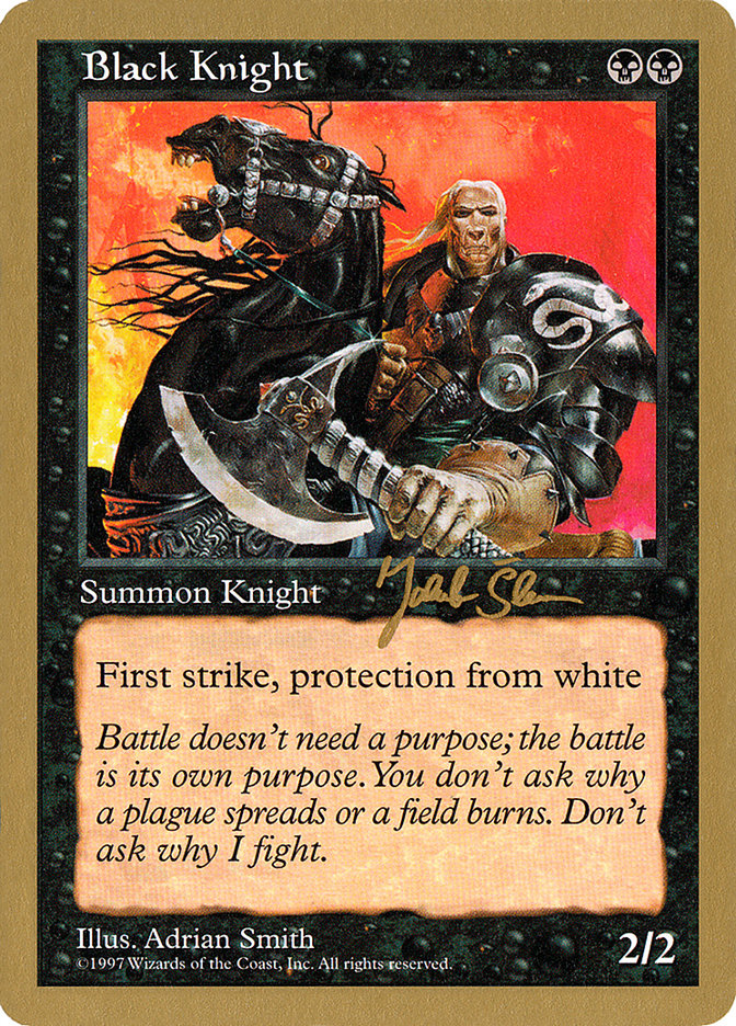 Black Knight (Jakub Slemr) [World Championship Decks 1997] | Impulse Games and Hobbies