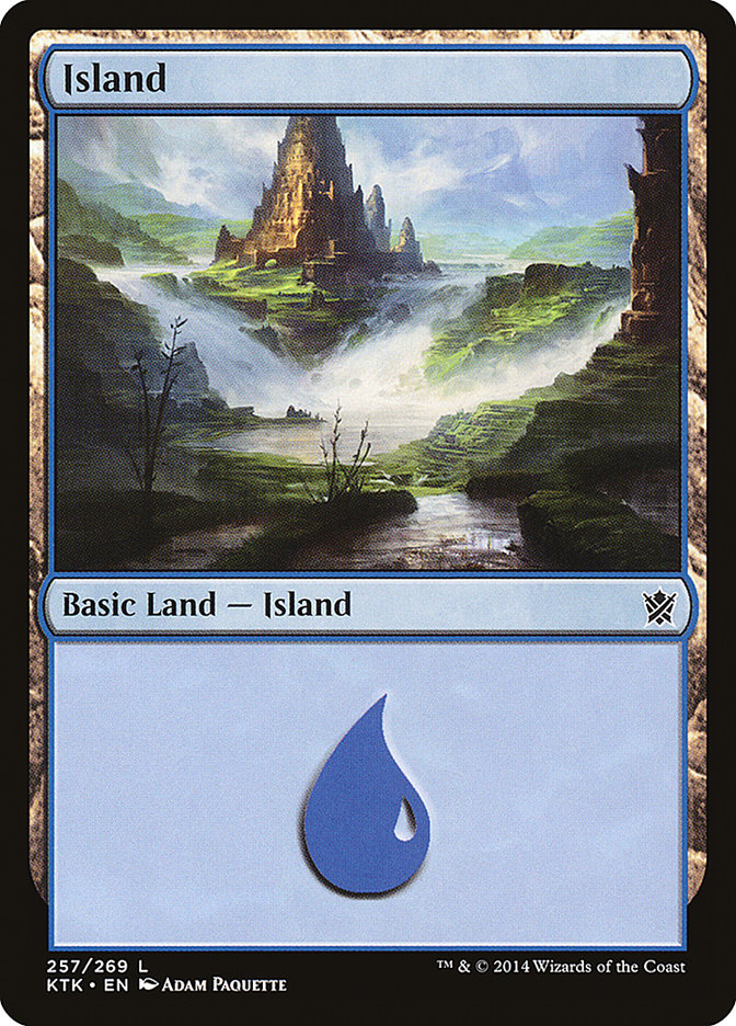 Island (257) [Khans of Tarkir] | Impulse Games and Hobbies