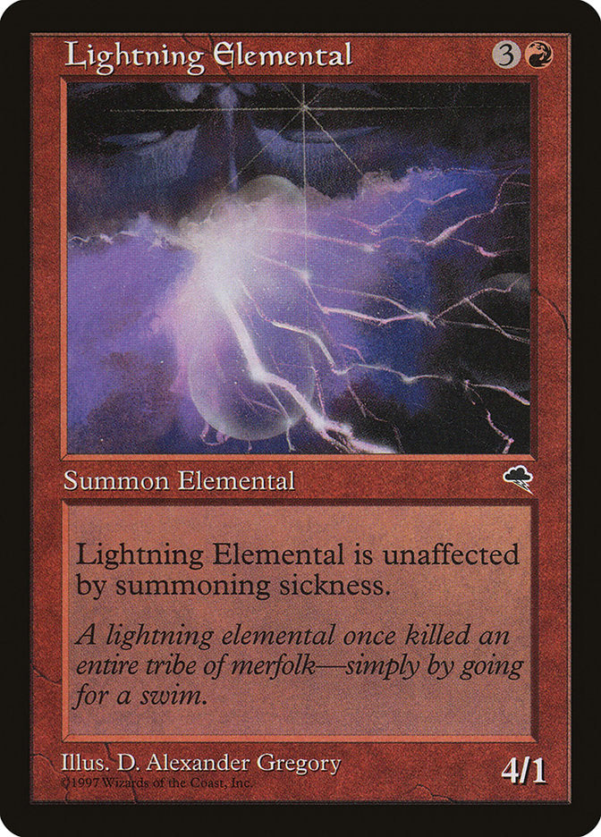 Lightning Elemental [Tempest] | Impulse Games and Hobbies