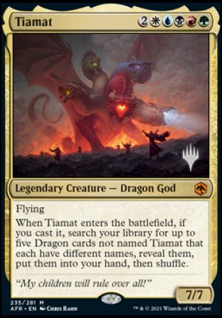 Tiamat (Promo Pack) [Dungeons & Dragons: Adventures in the Forgotten Realms Promos] | Impulse Games and Hobbies