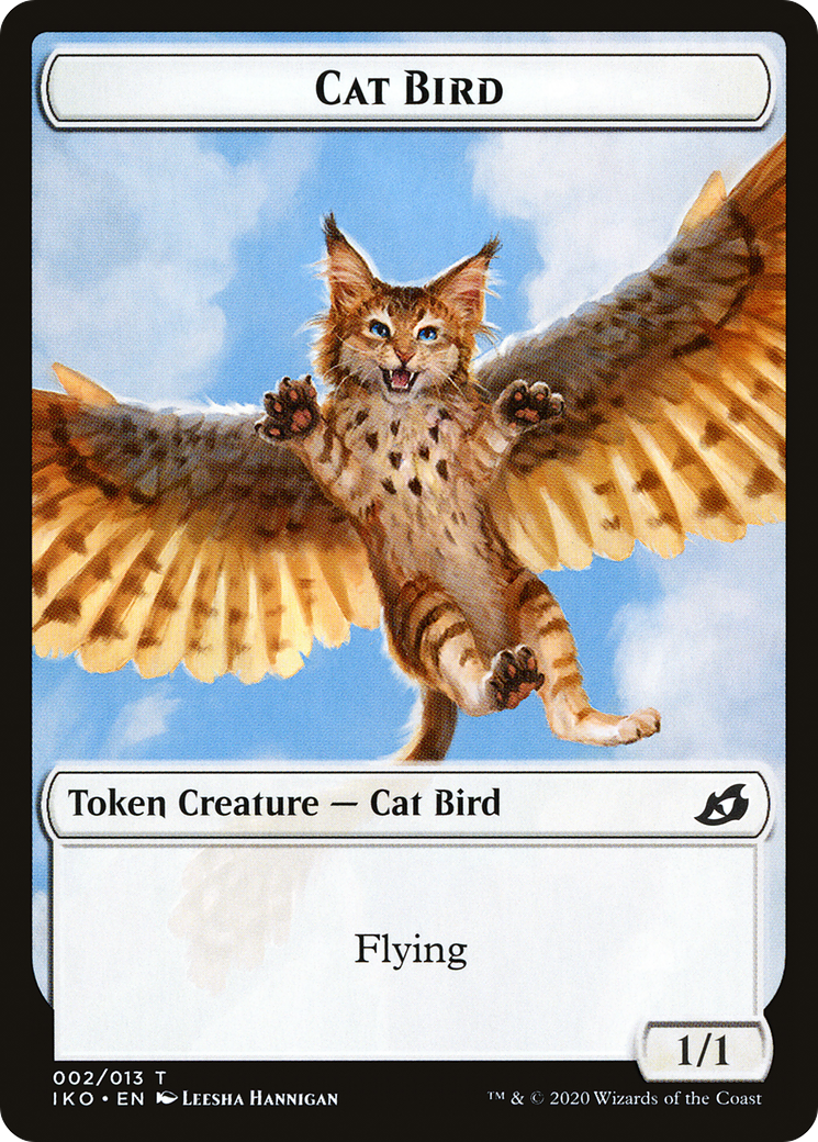 Cat Bird // Spirit Double-Sided Token [Starter Commander Decks] | Impulse Games and Hobbies