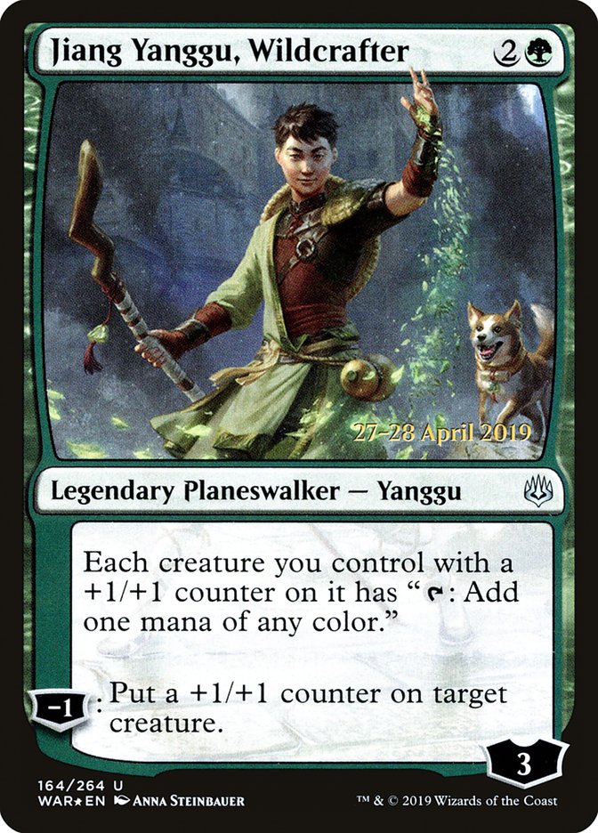 Jiang Yanggu, Wildcrafter  [War of the Spark Prerelease Promos] | Impulse Games and Hobbies