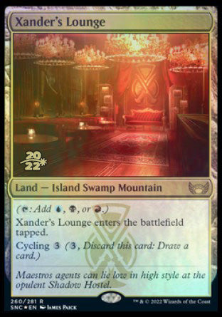 Xander's Lounge [Streets of New Capenna Prerelease Promos] | Impulse Games and Hobbies