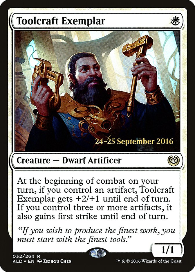 Toolcraft Exemplar [Kaladesh Prerelease Promos] | Impulse Games and Hobbies