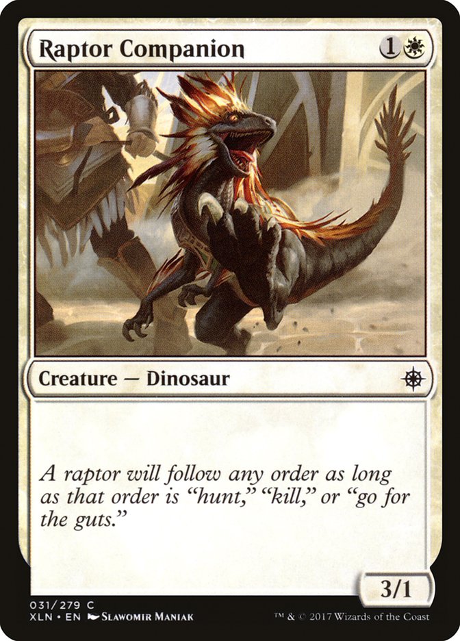 Raptor Companion [Ixalan] | Impulse Games and Hobbies