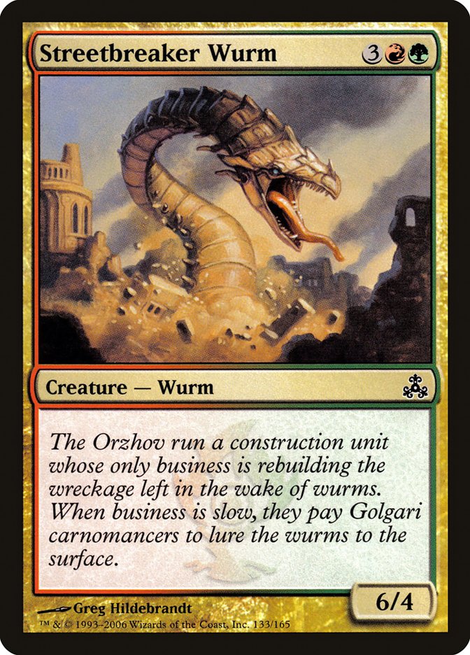 Streetbreaker Wurm [Guildpact] | Impulse Games and Hobbies