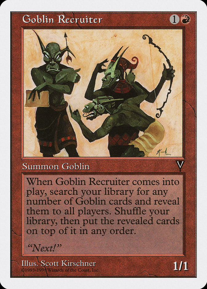 Goblin Recruiter [Anthologies] | Impulse Games and Hobbies