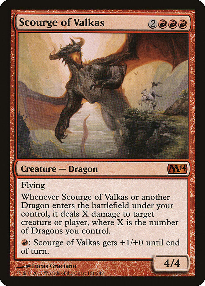 Scourge of Valkas [Magic 2014] | Impulse Games and Hobbies