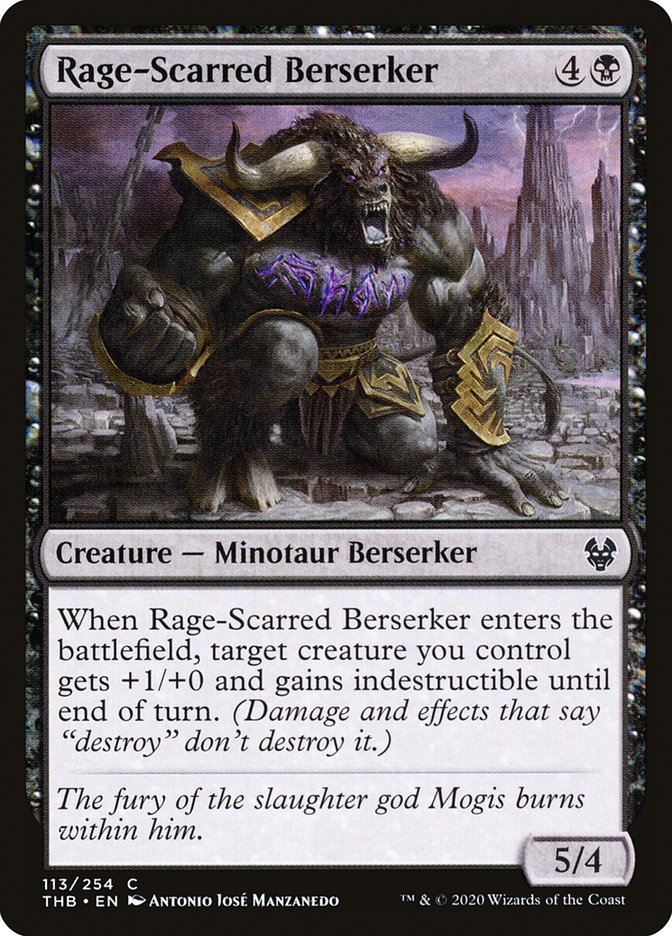 Rage-Scarred Berserker [Theros Beyond Death] | Impulse Games and Hobbies