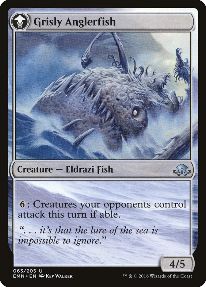 Grizzled Angler // Grisly Anglerfish [Eldritch Moon] | Impulse Games and Hobbies