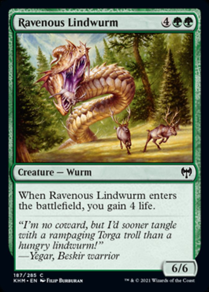 Ravenous Lindwurm [Kaldheim] | Impulse Games and Hobbies