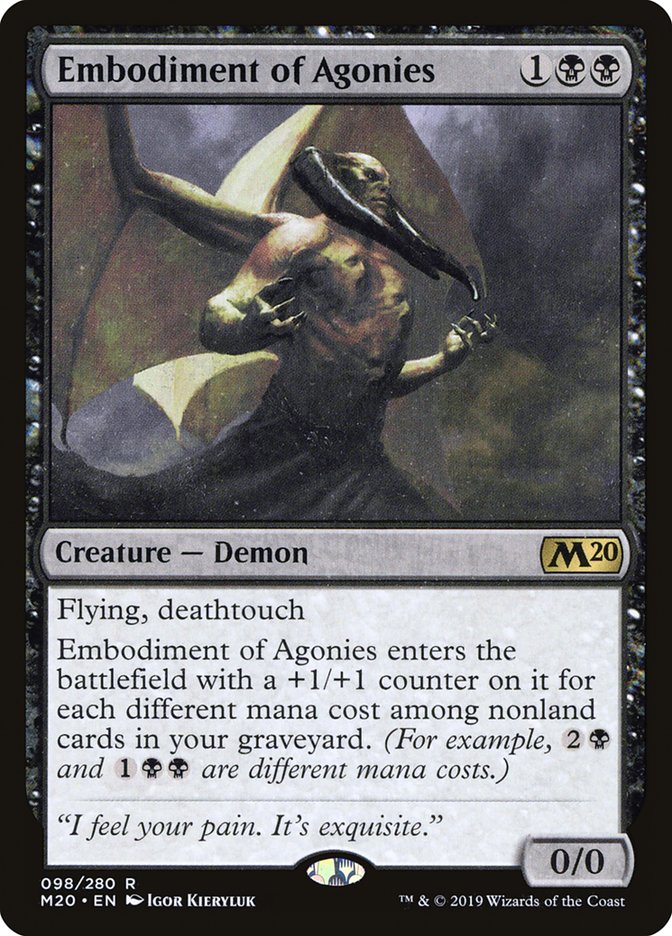 Embodiment of Agonies [Core Set 2020] | Impulse Games and Hobbies