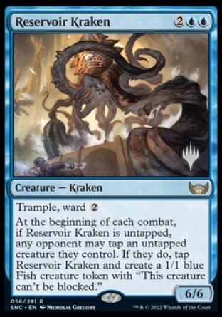 Reservoir Kraken (Promo Pack) [Streets of New Capenna Promos] | Impulse Games and Hobbies