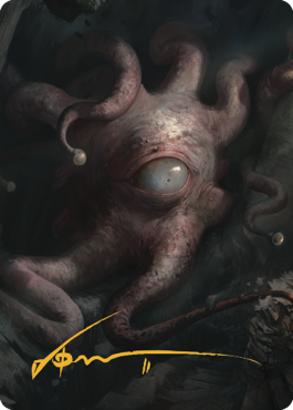 Consuming Aberration Art Card (Gold-Stamped Signature) [Commander Legends: Battle for Baldur's Gate Art Series] | Impulse Games and Hobbies