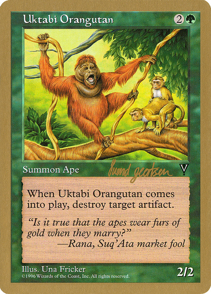 Uktabi Orangutan (Svend Geertsen) (SB) [World Championship Decks 1997] | Impulse Games and Hobbies