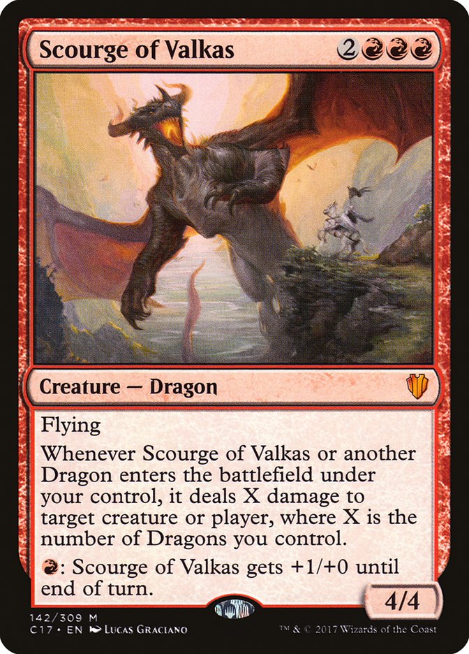 Scourge of Valkas [Commander 2017] | Impulse Games and Hobbies