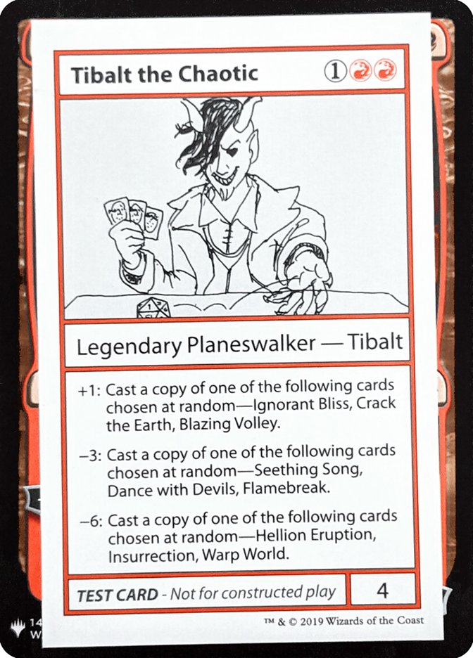 Tibalt the Chaotic [Mystery Booster Playtest Cards] | Impulse Games and Hobbies