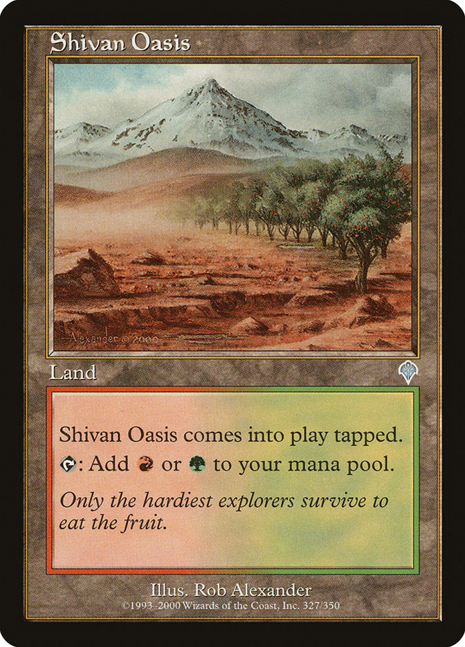 Shivan Oasis [Invasion] | Impulse Games and Hobbies